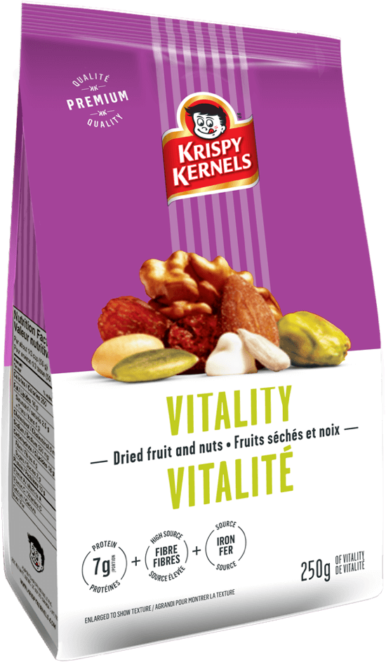 Dried fruits and nuts - Vitality - 250 g 