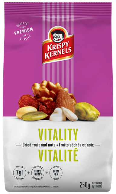 Dried fruits and nuts - Vitality - 250 g 