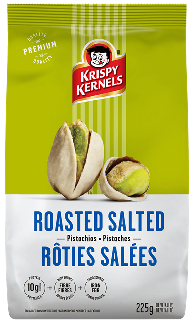 Pistachios - Rosted salted - 225 g