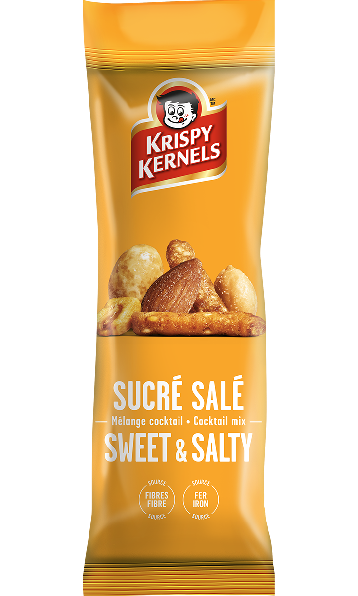 Cocktail mix | Sweet and salty 60g | Krispy Kernels