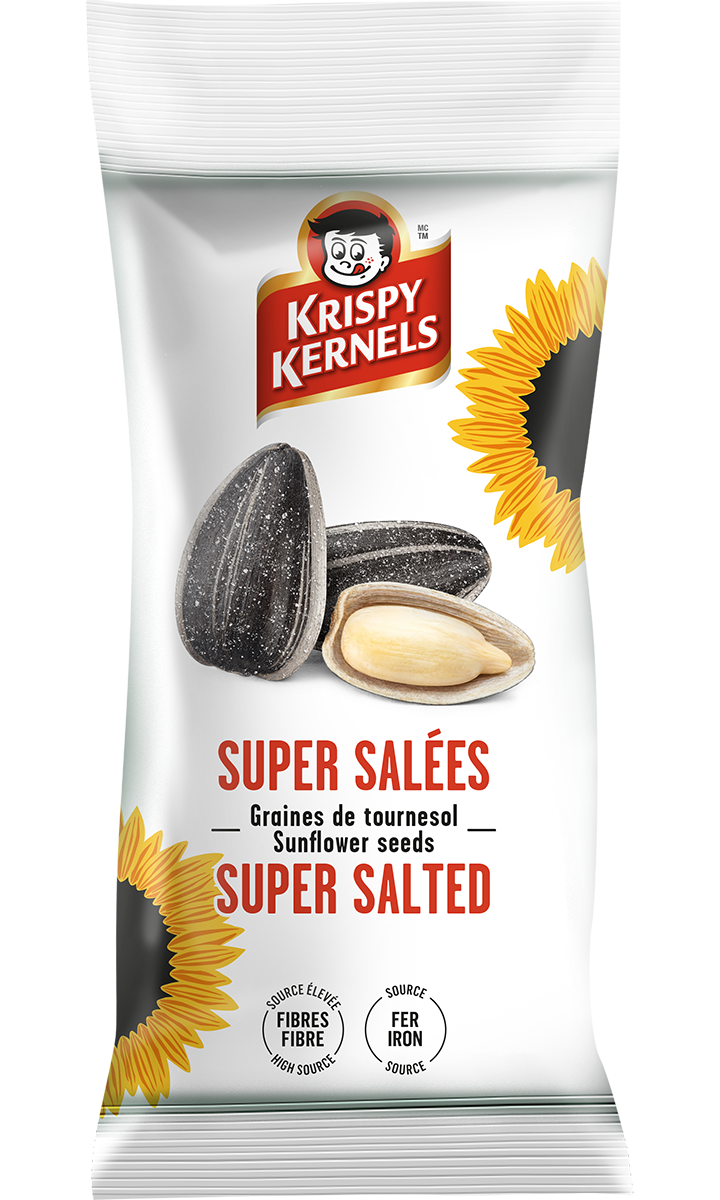Seeds Super Salted Sunflower Seeds 50g Krispy Kernels